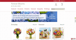 Desktop Screenshot of foreverbloomsca.com